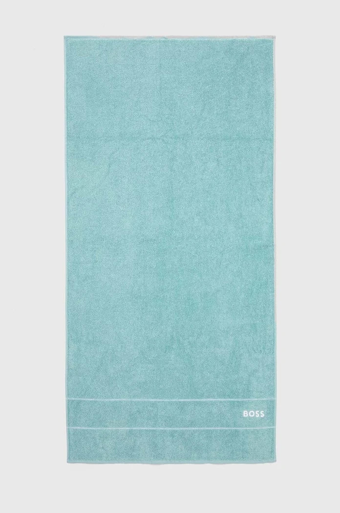 Средна памучна кърпа BOSS Plain Aruba Blue 70 x 140 cm