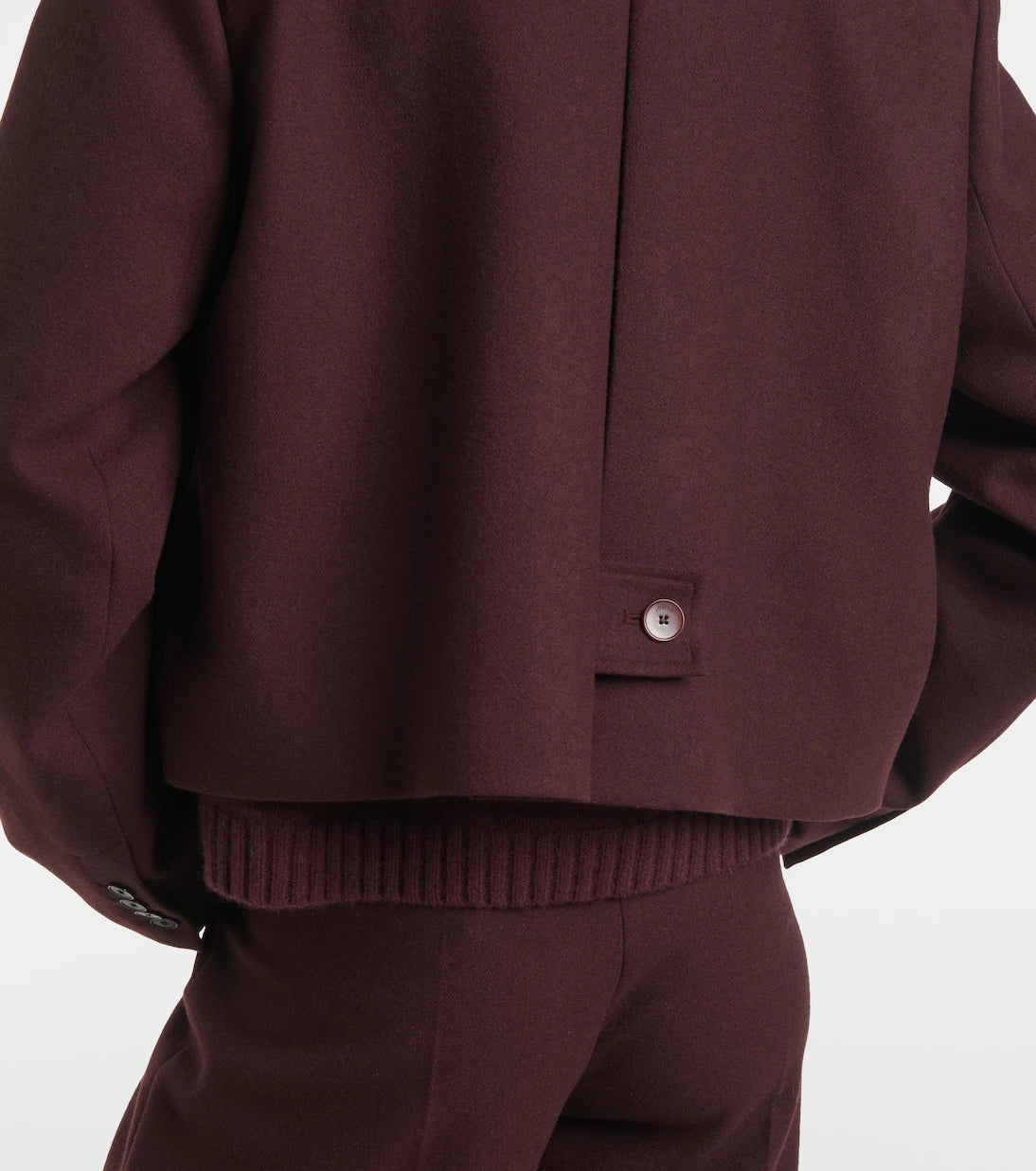 Joseph - Cropped single-breasted wool jacket