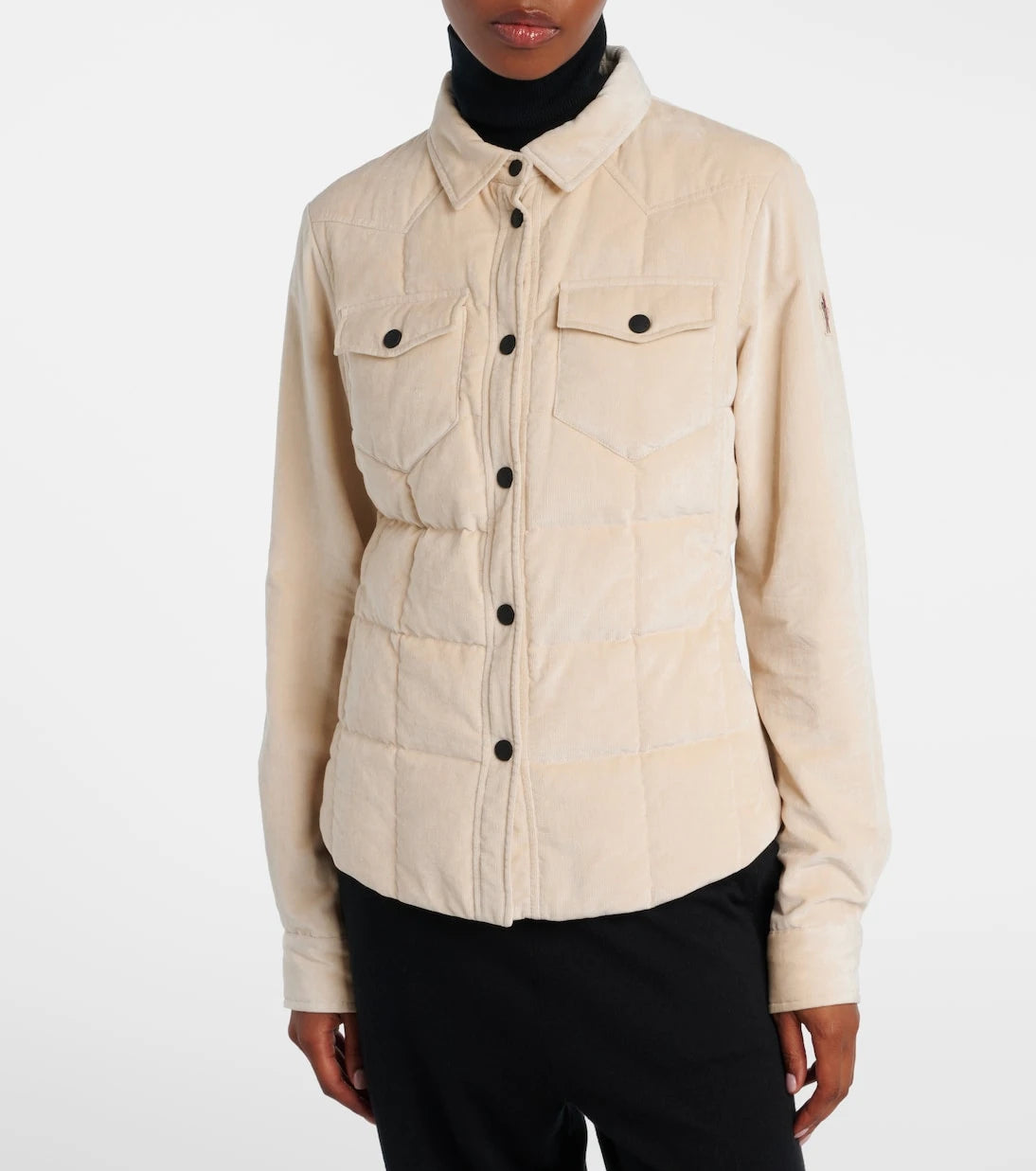 Moncler Grenoble - Nangy cotton-blend down overshirt