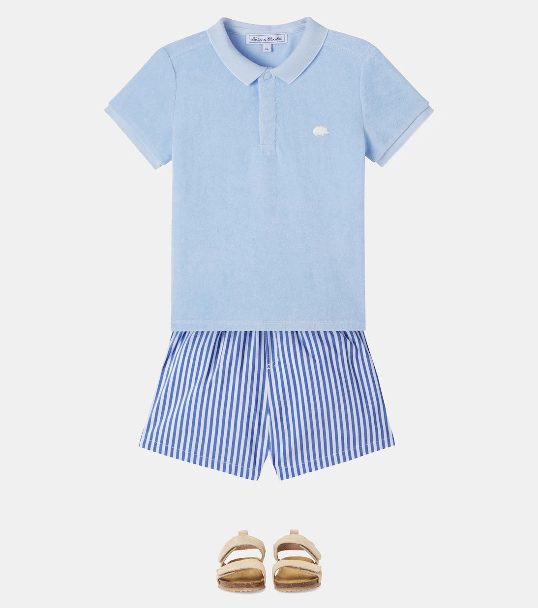 Tartine et Chocolat - Striped swim trunks