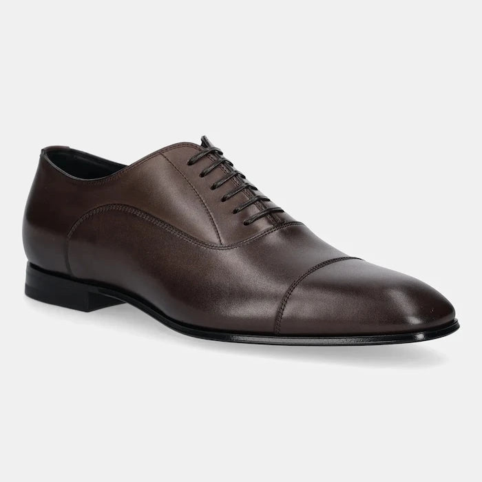 Кожени половинки обувки BECKHAM x BOSS
