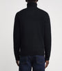 Wool-Blend Ralph & Ricky Tuxedo Polo Bear Rollneck Sweater BLACK