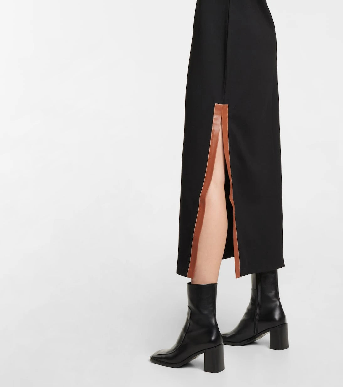 Staud - Joint jersey midi dress