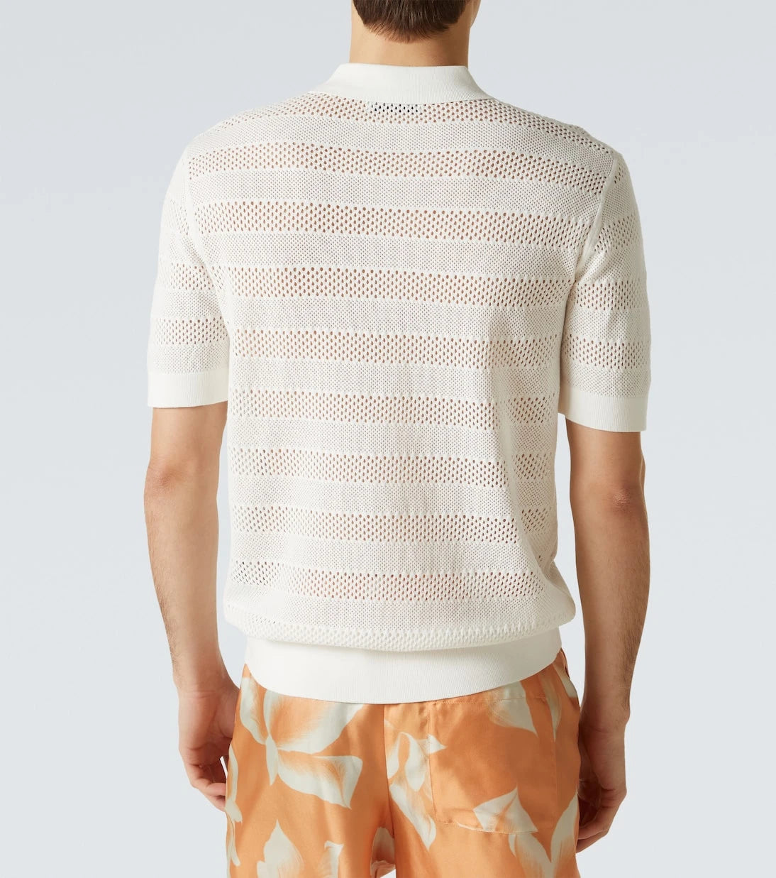Dries Van Noten - Knitted polo shirt