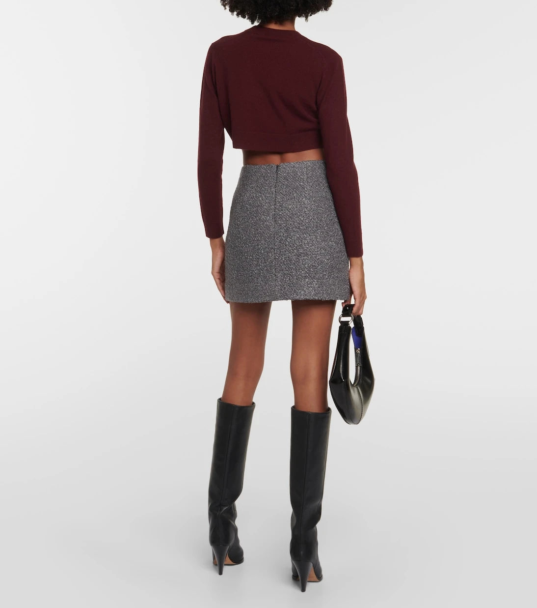 Patou - Cropped cashmere wool sweater