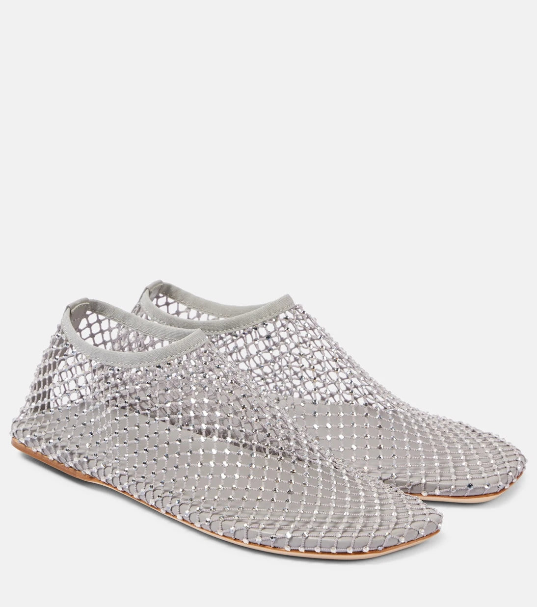 Christopher Esber - Minette embellished mesh flats