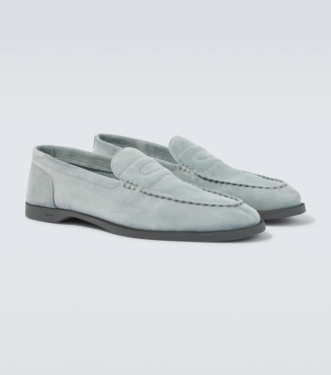 John Lobb - Pace suede loafers