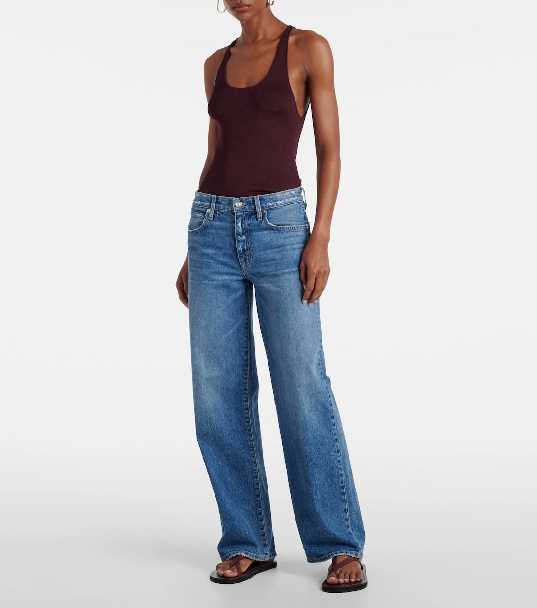 Slvrlake - Jazmine mid-rise wide-leg jeans