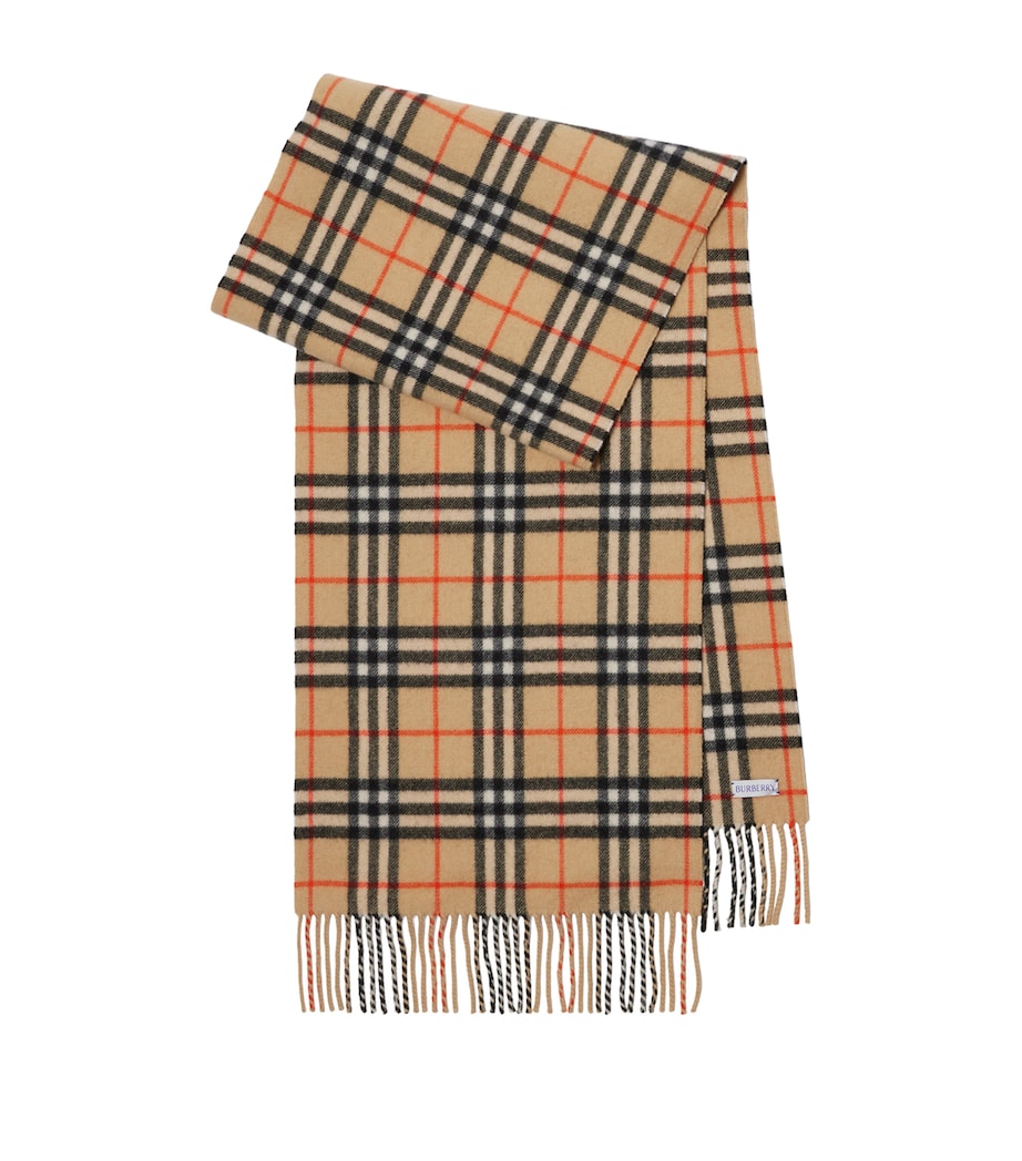 Burberry Cashmere Check Scarf