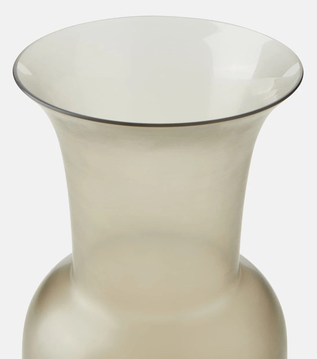 Venini - Satin Murano glass vase
