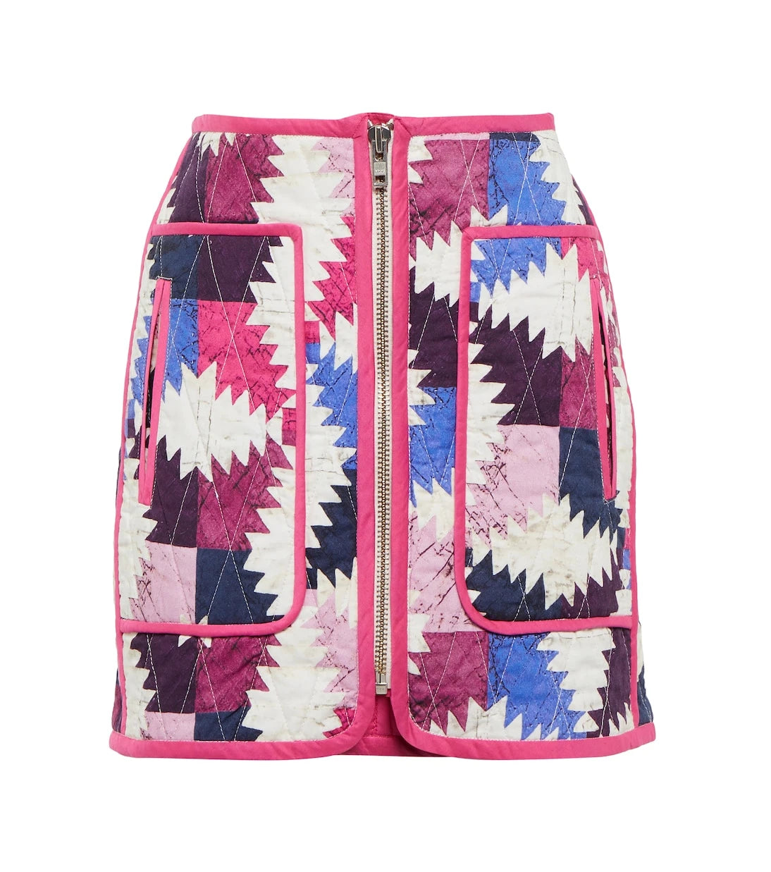 Marant Etoile - Hamlin printed cotton miniskirt