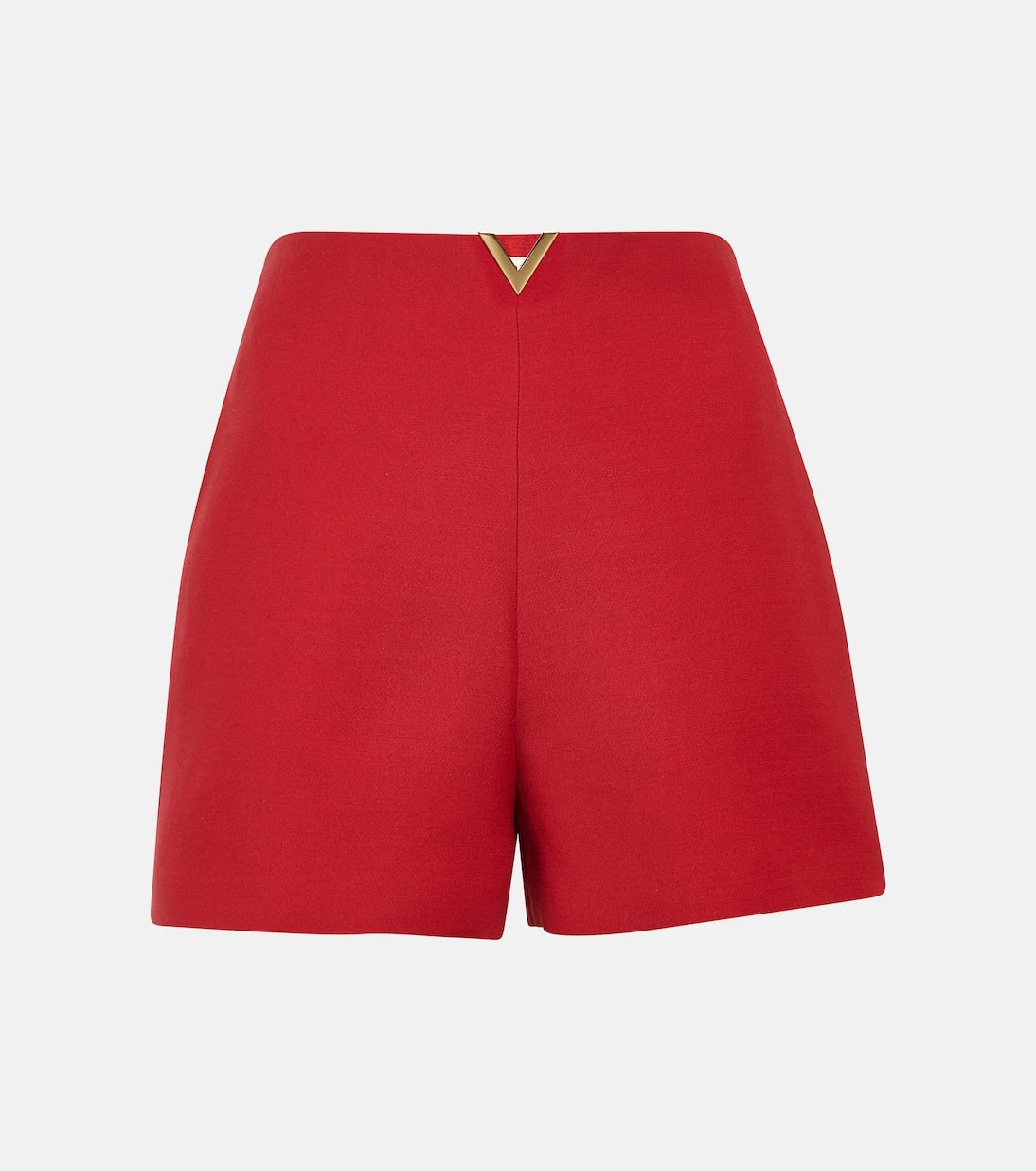 Valentino - Crêpe Couture high-rise shorts
