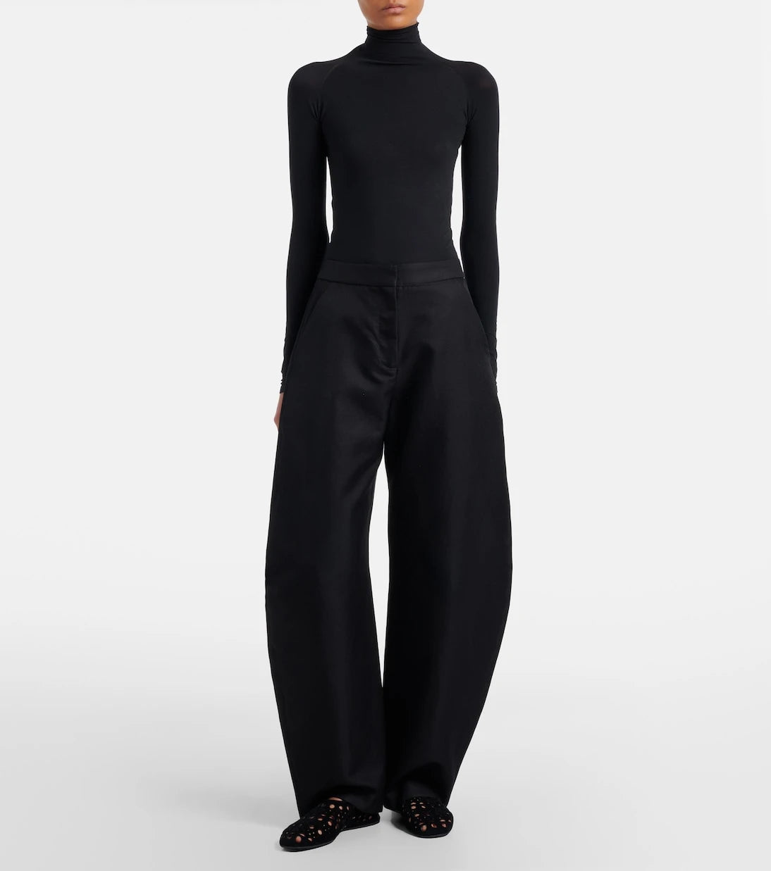 Alaïa - Vienne suede ballet flats