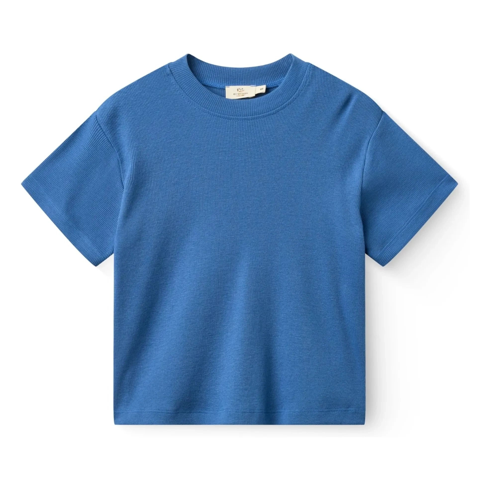 Copenhagen Colors - Organic Cotton and Modal T-Shirt | Indigo blue