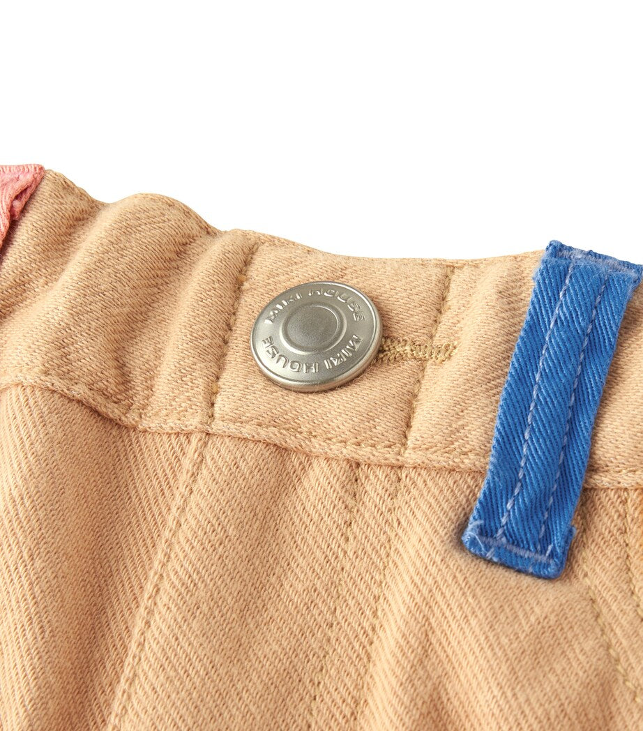 Cotton Embroidered Jeans (2-5 Years)