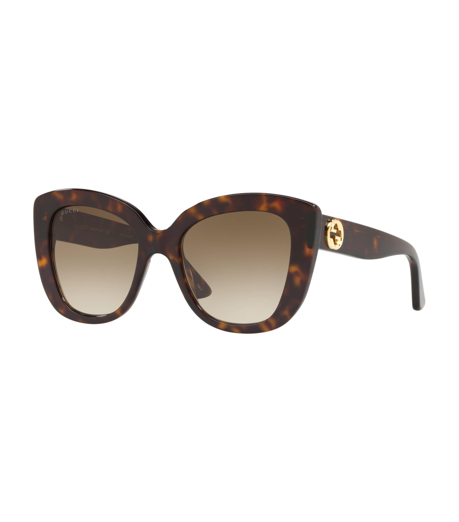 Brown Havana Cat Eye Sunglasses