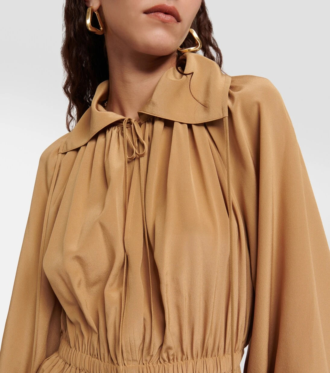 Joseph - Dryden silk crêpe de soie midi dress