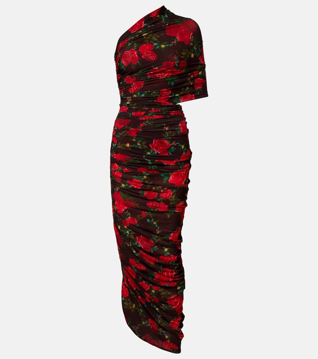 Magda Butrym - Floral ruched midi dress