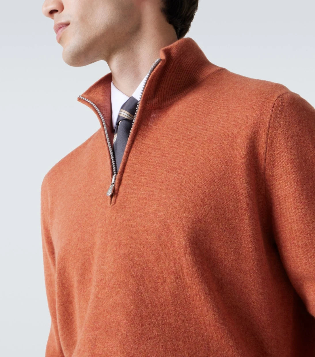 Brunello Cucinelli - Cashmere half-zip sweater