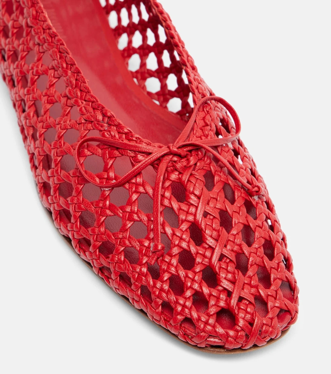 Le Monde Béryl - Regency woven leather ballet flats