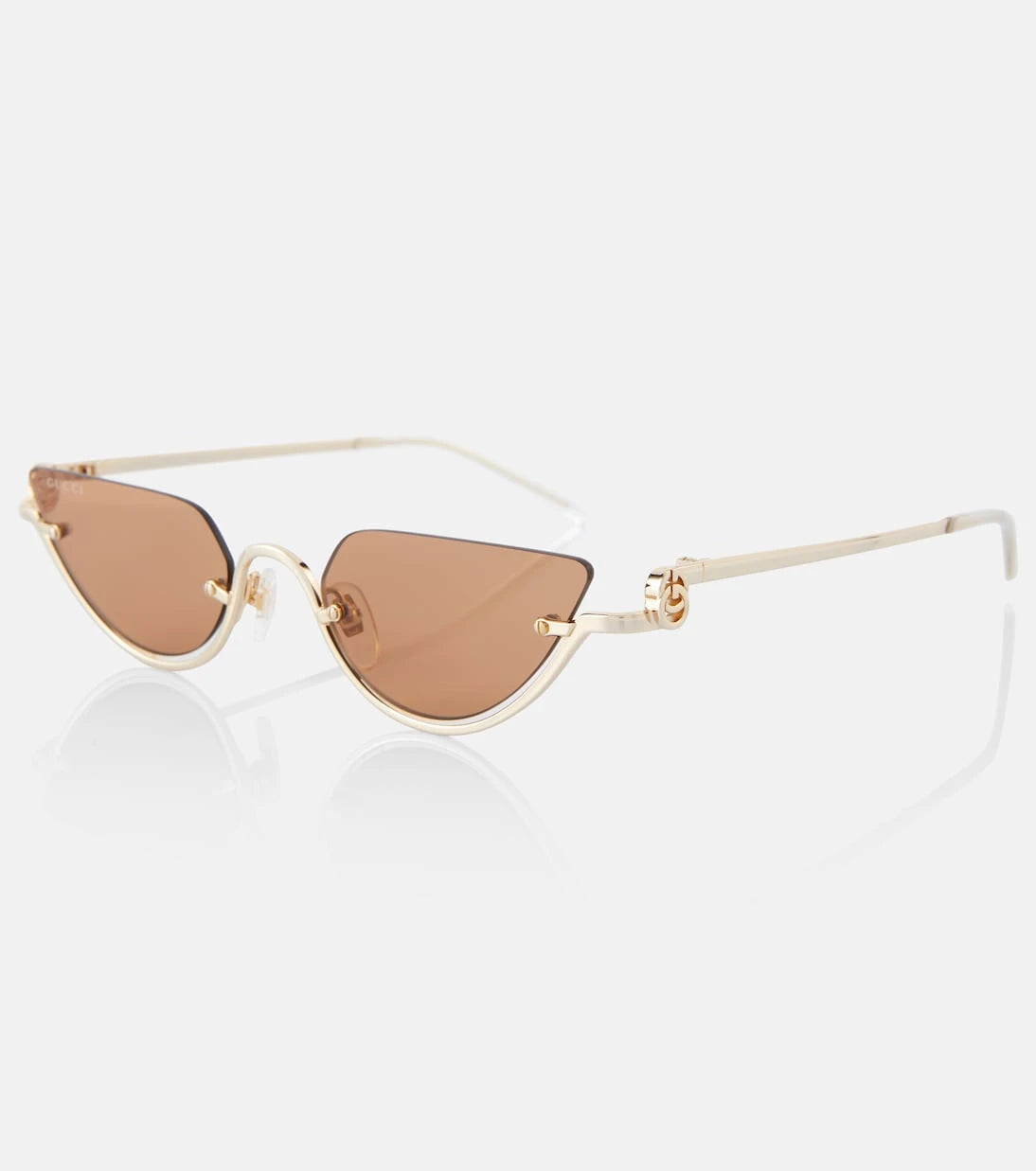 Gucci - Double G cat-eye sunglasses