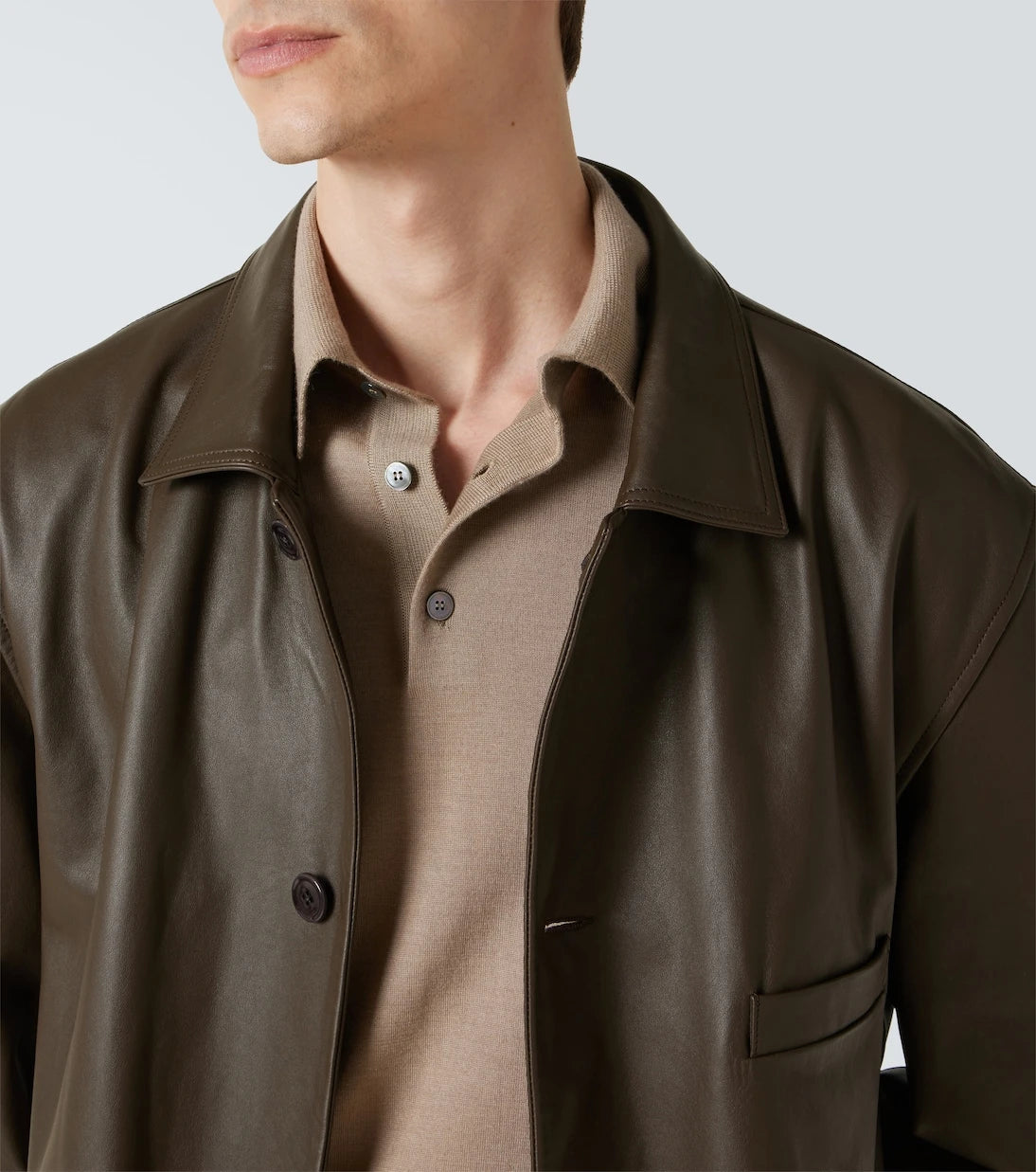 Zegna - Cashmere and silk polo sweater