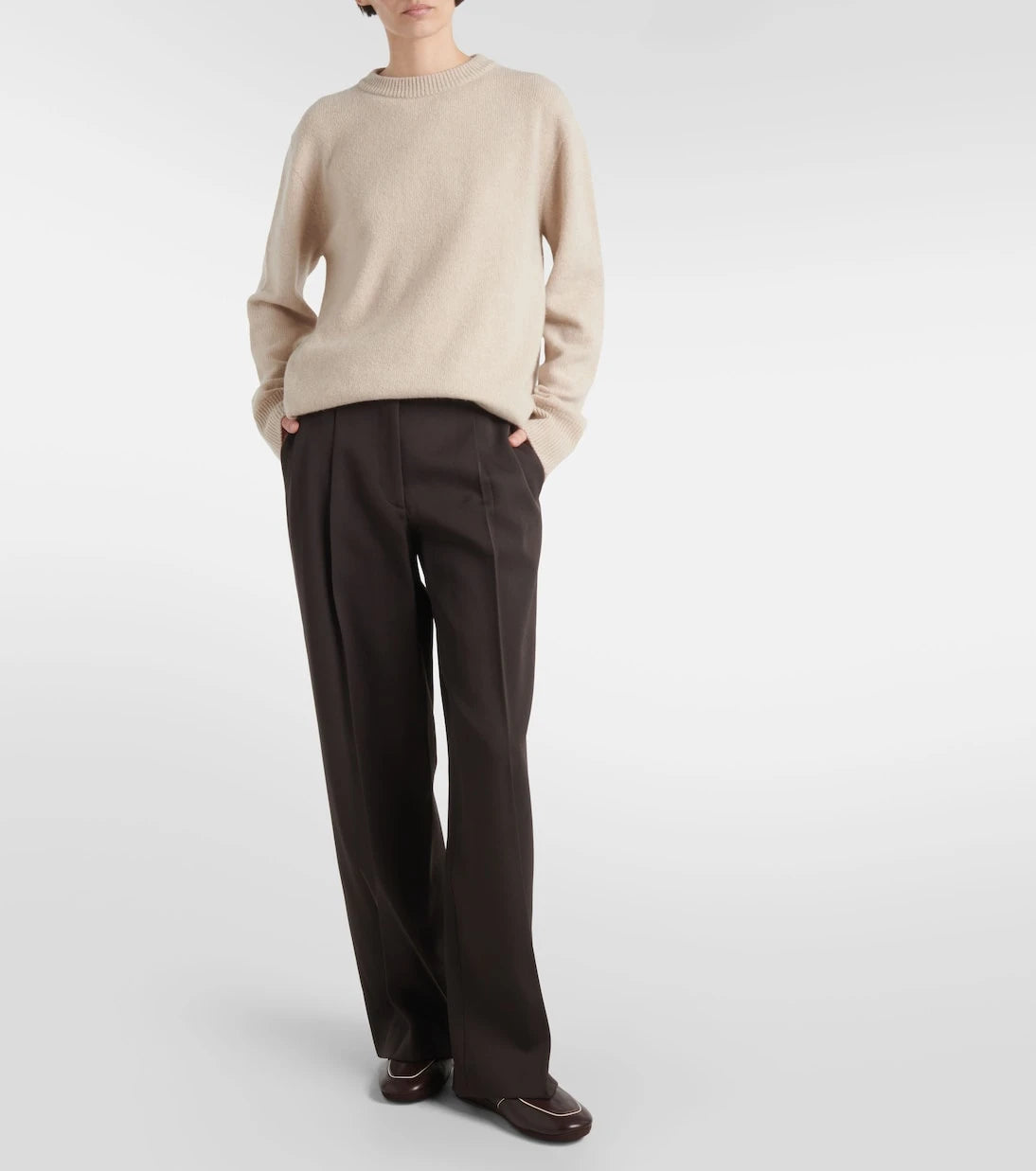The Row - Beck leather mules