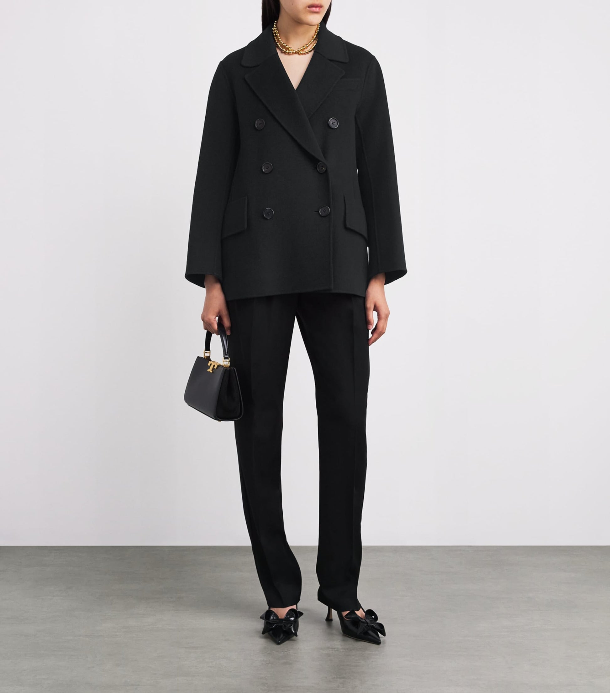 Wool Double-Breasted Jacket