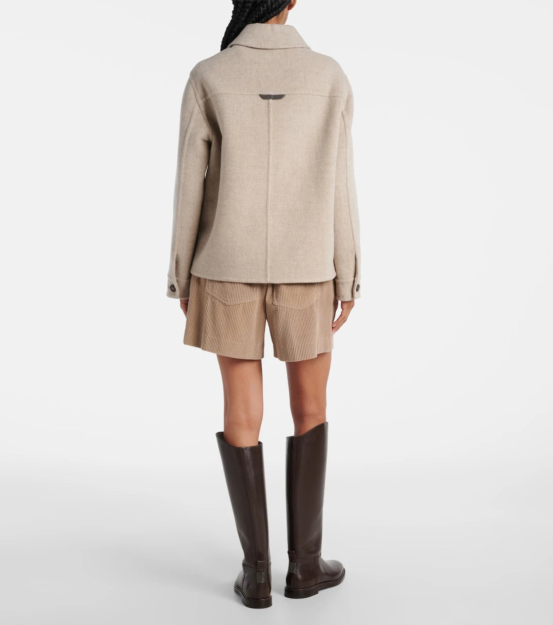 Brunello Cucinelli - Wool and cashmere overshirt