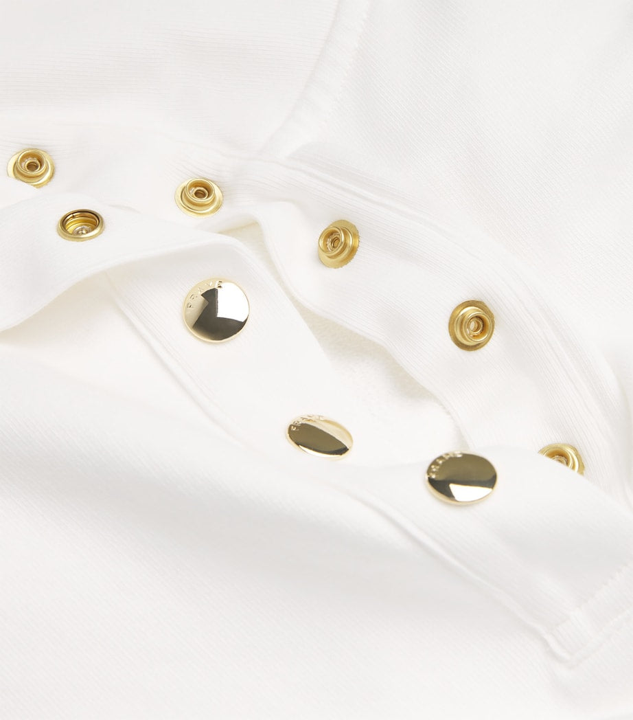 Cotton The Coach Sweatshirt CREAM