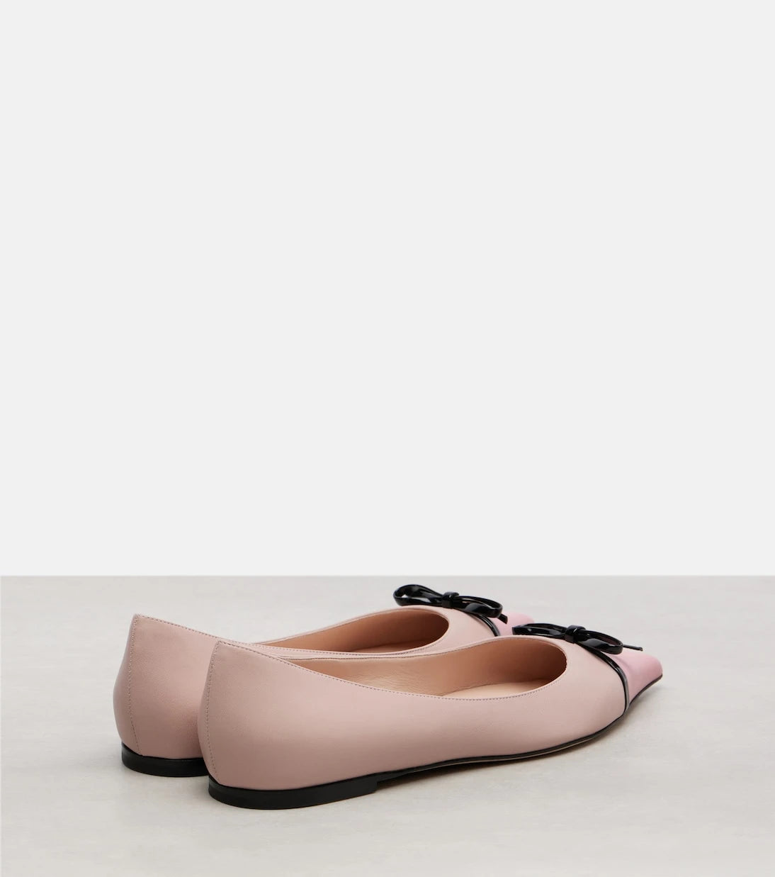 Valentino Garavani - Bepointy leather ballet flats