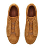 Suede Triple Stitch Sneakers CAMEL