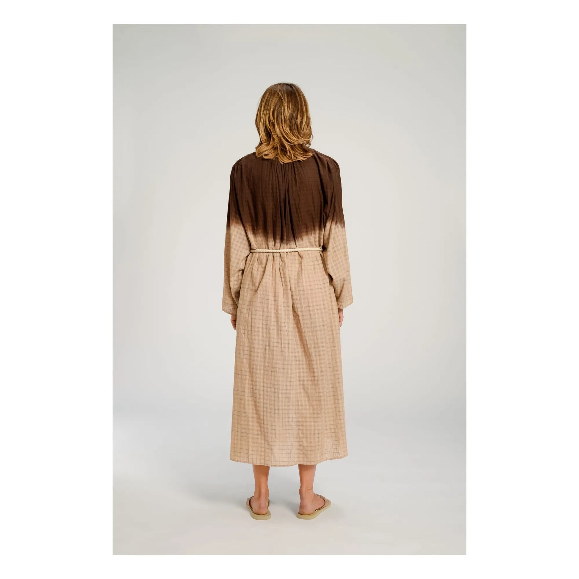 Virginie de Vinster - Himi dress | Brown