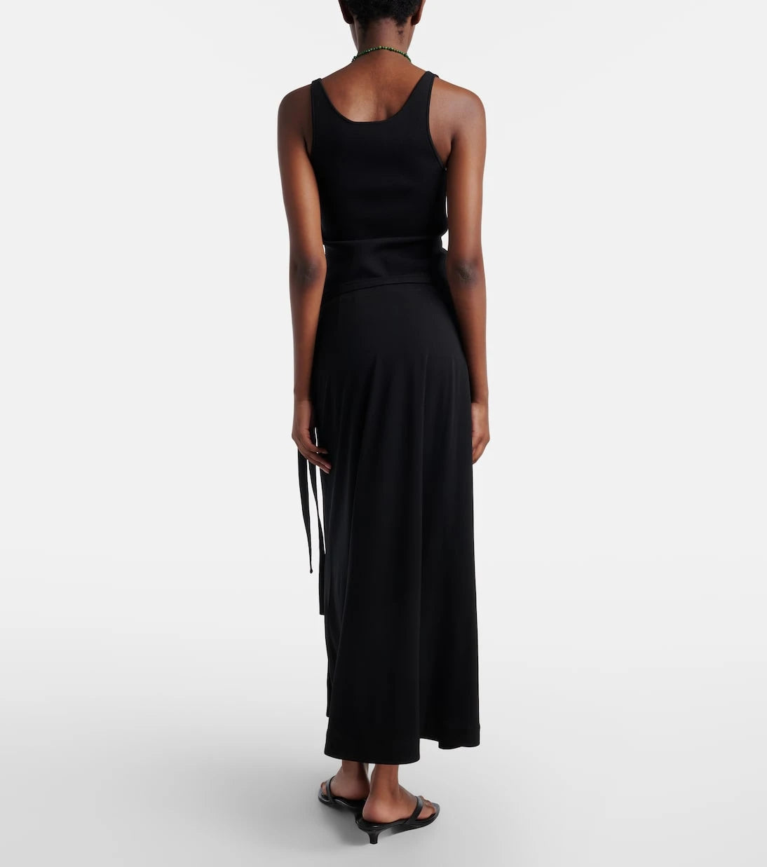Toteme - Jersey wrap skirt