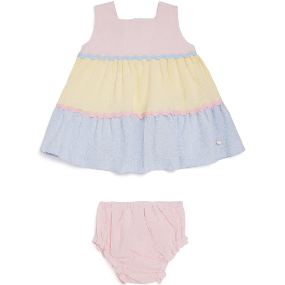 Paz Rodriguez Cotton-Blend Dress and Bloomers Set (3 Months - 4 Years)