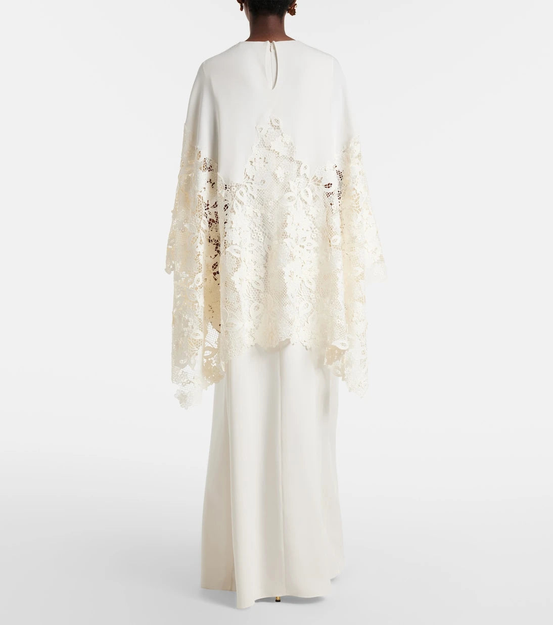 Oscar de la Renta - Floral silk-blend kaftan