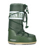 Green Nylon Moon Boots