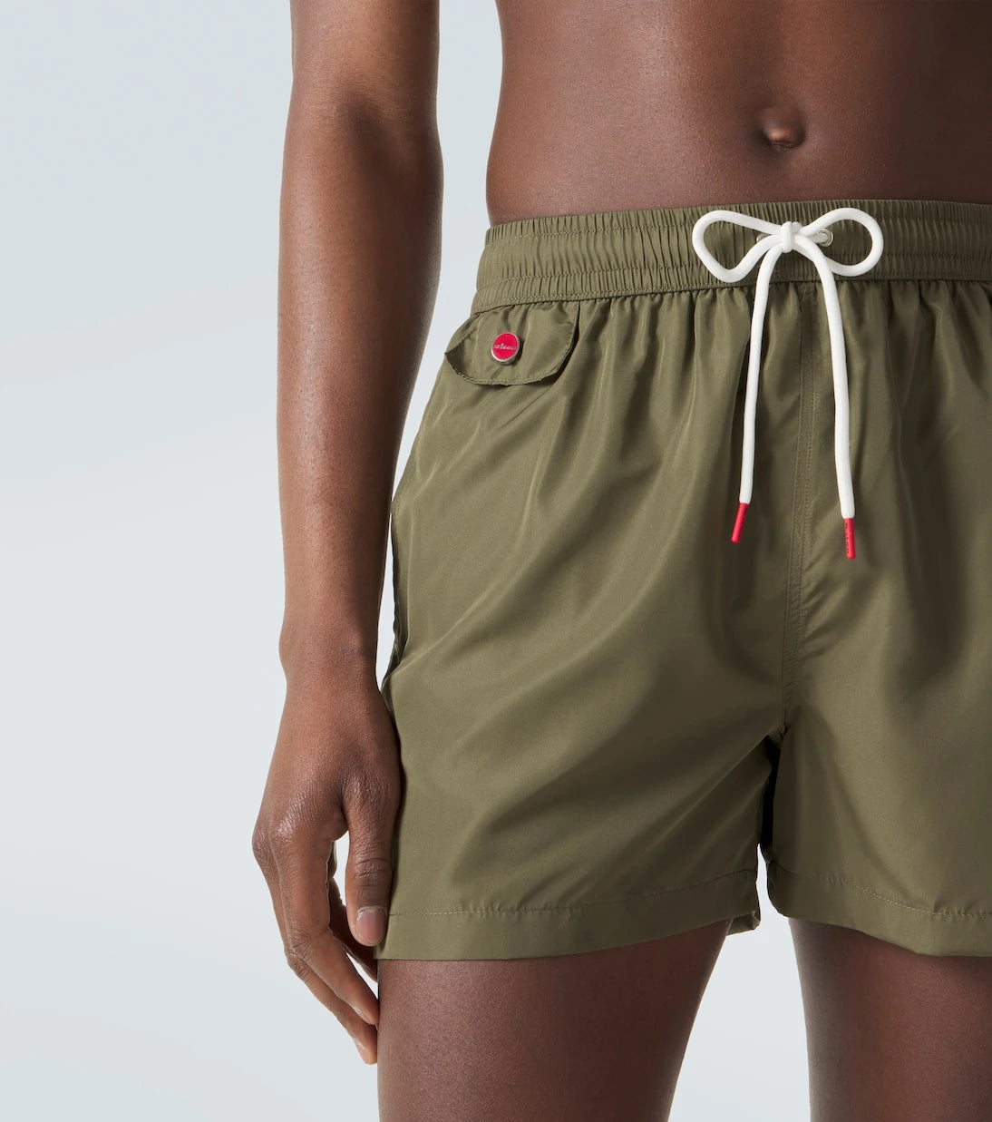 Kiton - Logo swim trunks