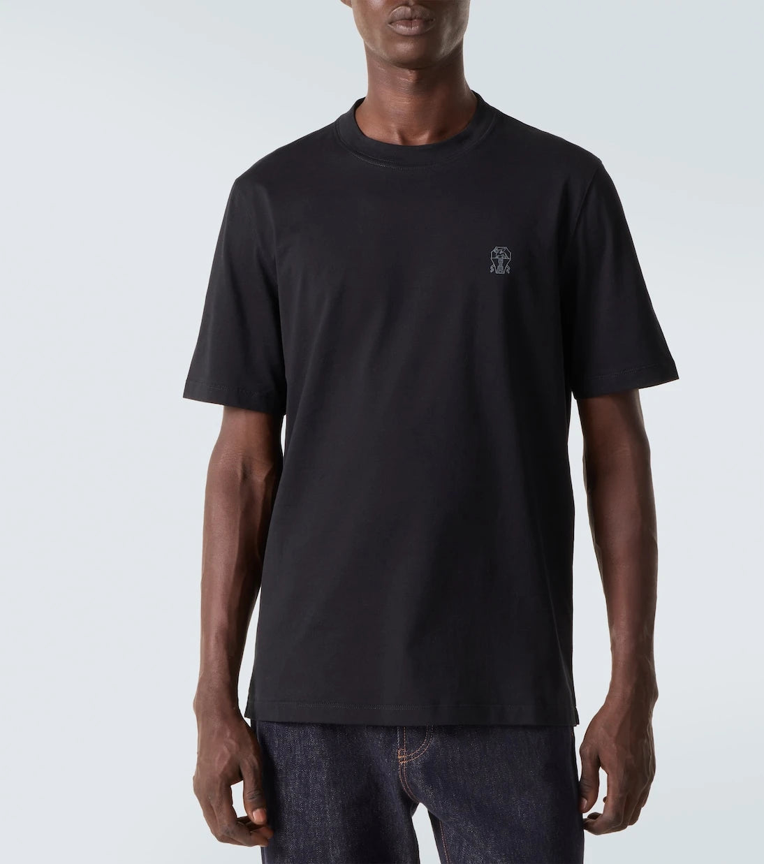 Brunello Cucinelli - Printed cotton jersey T-shirt