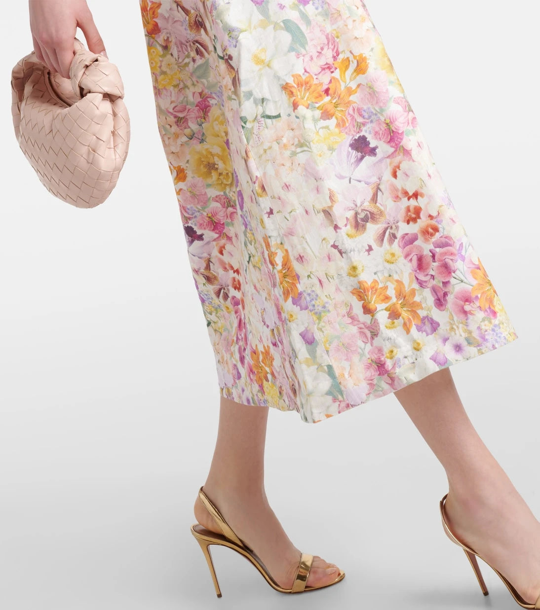 Zimmermann - Harmony floral linen midi dress