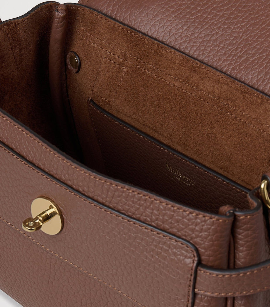 Mulberry Brown Mini Leather Alexa Cross-Body Bag