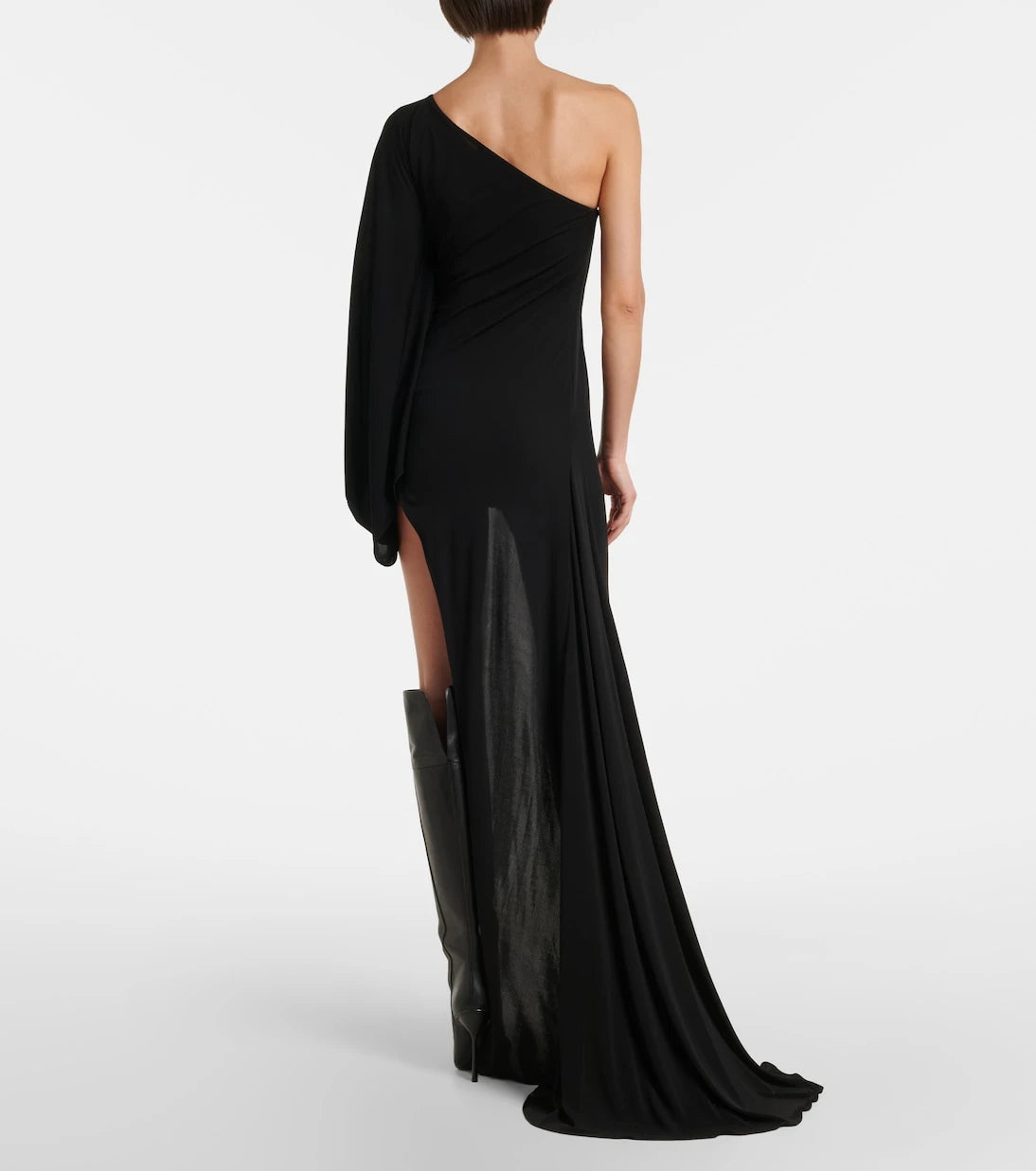 Gucci - Asymmetric jersey maxi dress