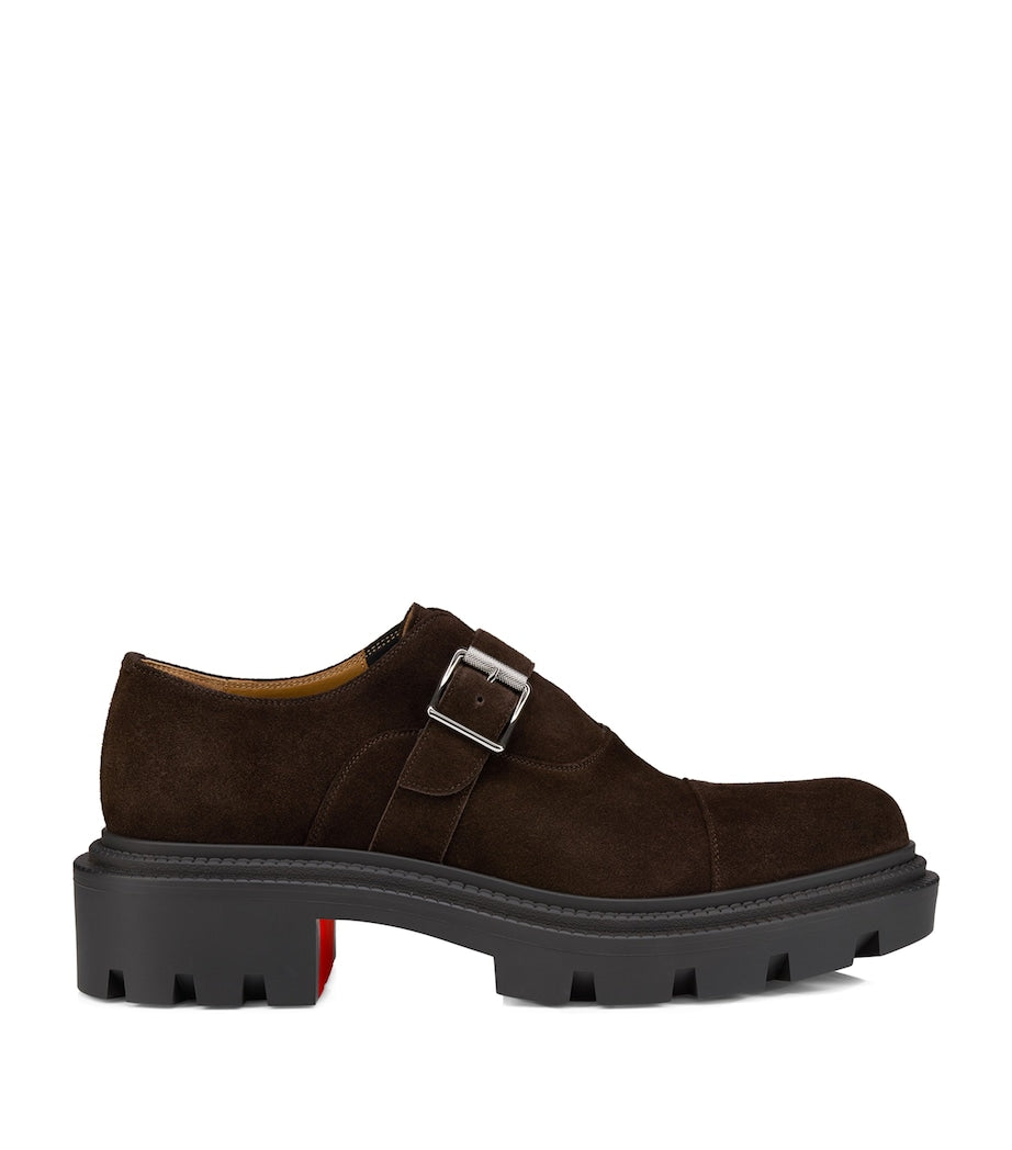 Christian Louboutin Oxyford College Suede Loafers