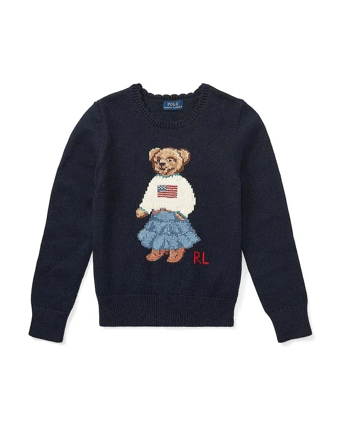 Polo Ralph Lauren Çocuk Pamuklu Kazak