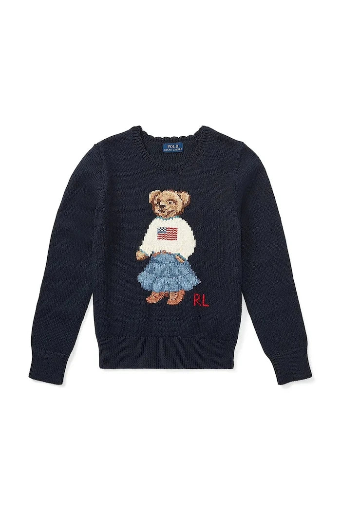Детски памучен пуловер Polo Ralph Lauren