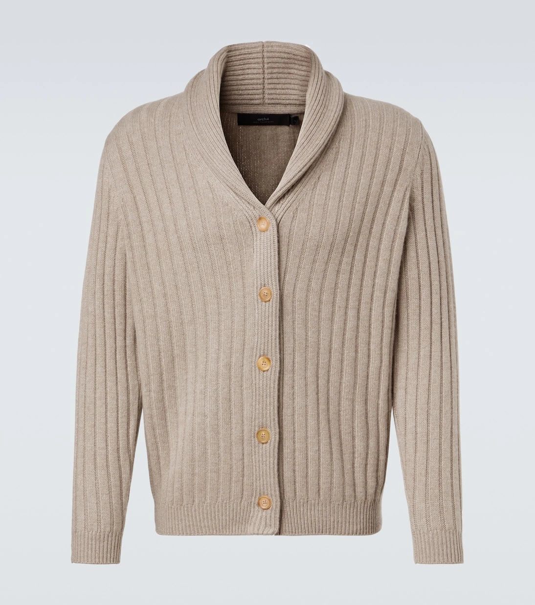 Arch4 - Mr Denver ribbed-knit cashmere cardigan