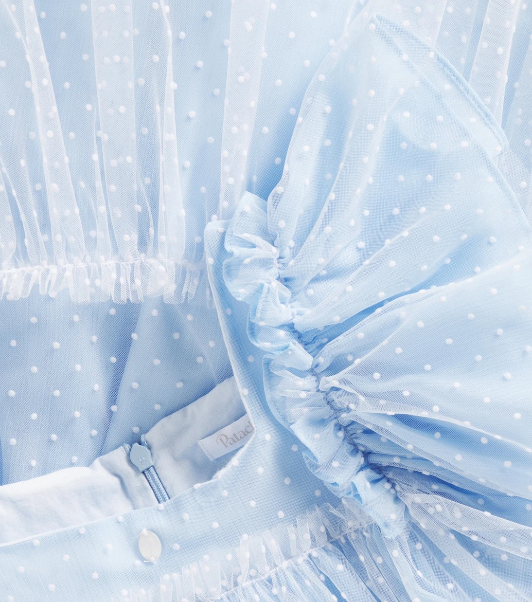 Patachou - Polka-dot tulle dress