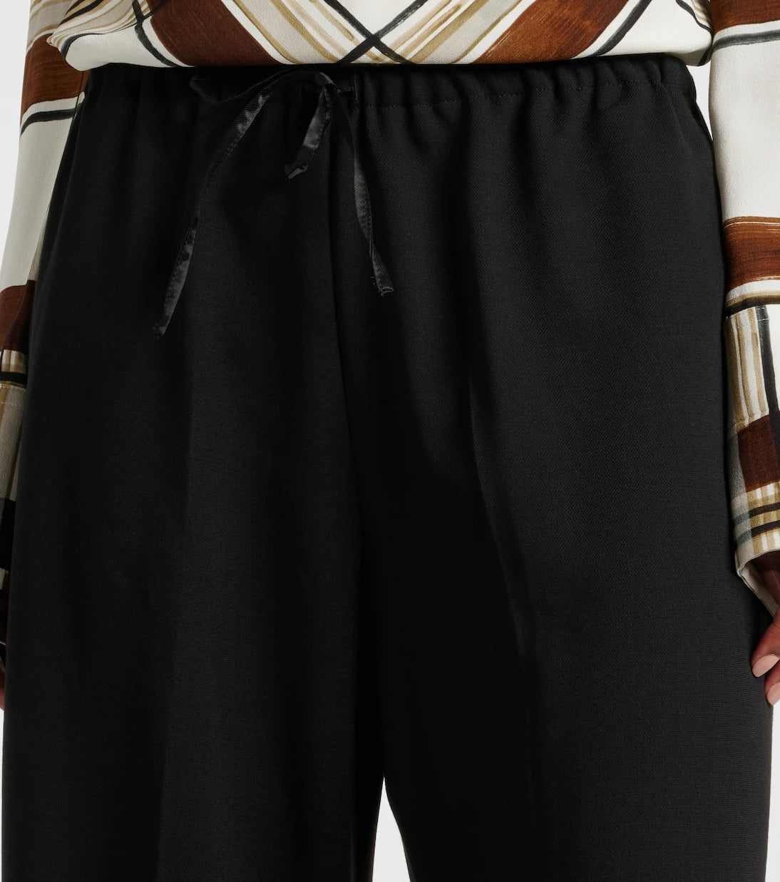 Dries Van Noten - Wool straight pants