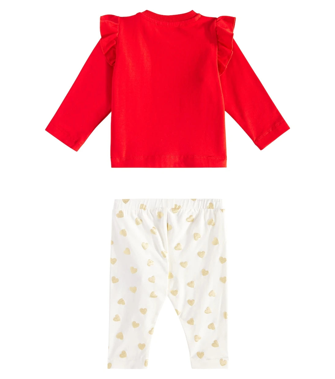 Moschino Kids - Baby jersey top and pants set