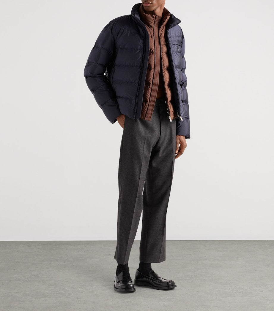 Prada Brown Re-Nylon Gilet